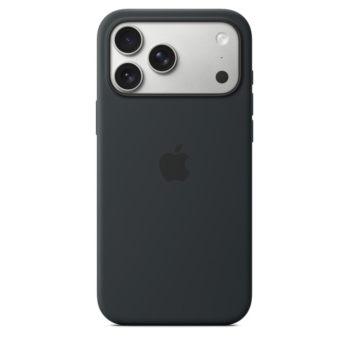 Apple iPhone 17 Pro Max Silicone Case with MagSafe in Black at Tradeline Egypt
