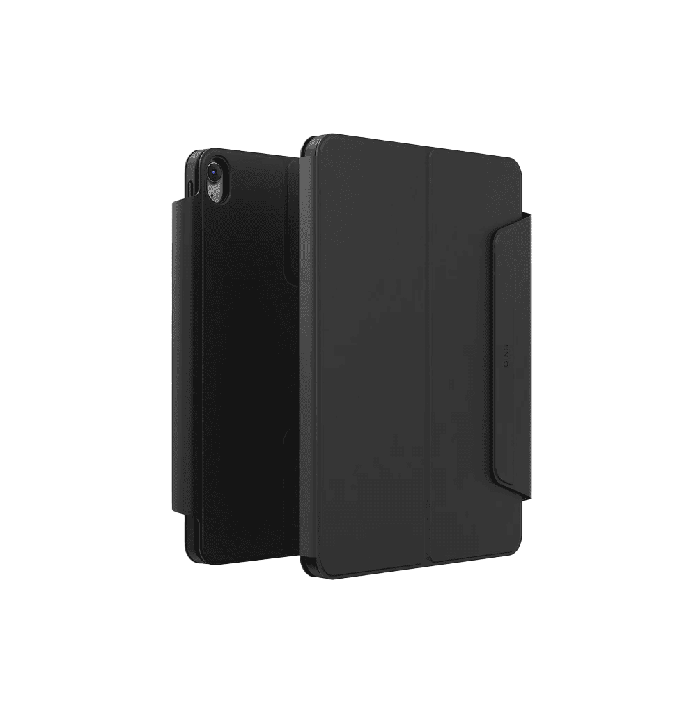 Uniq Rovus Snapmount Magnetic 360 Rotating Detachable Case&nbsp;for&nbsp;iPad Air 13” M2 (2024) - Black