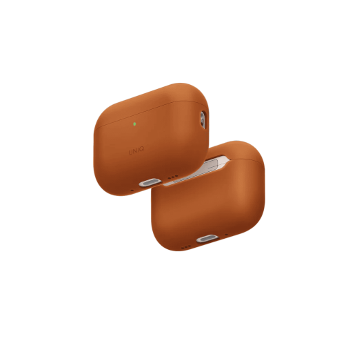 UNIQ LINO HYBRID LIQUID SILICON AIRPODS PRO 3RD GEN CASE - SUNSET ORANGE