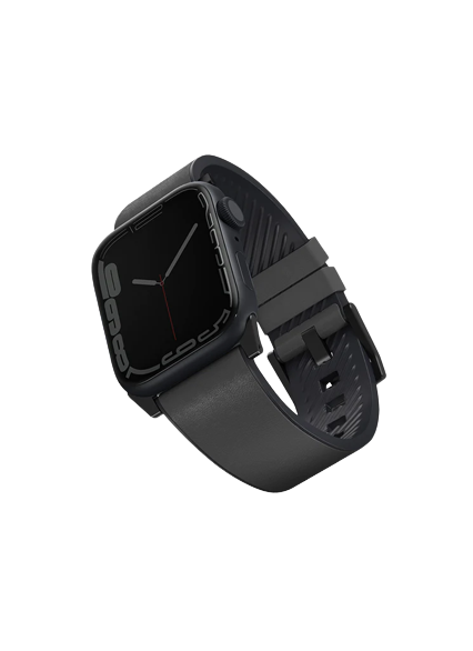 UNIQ STRADEN WATERPROOF LEATHER HYBRID APPLE WATCH STRAP 45/44/42MM