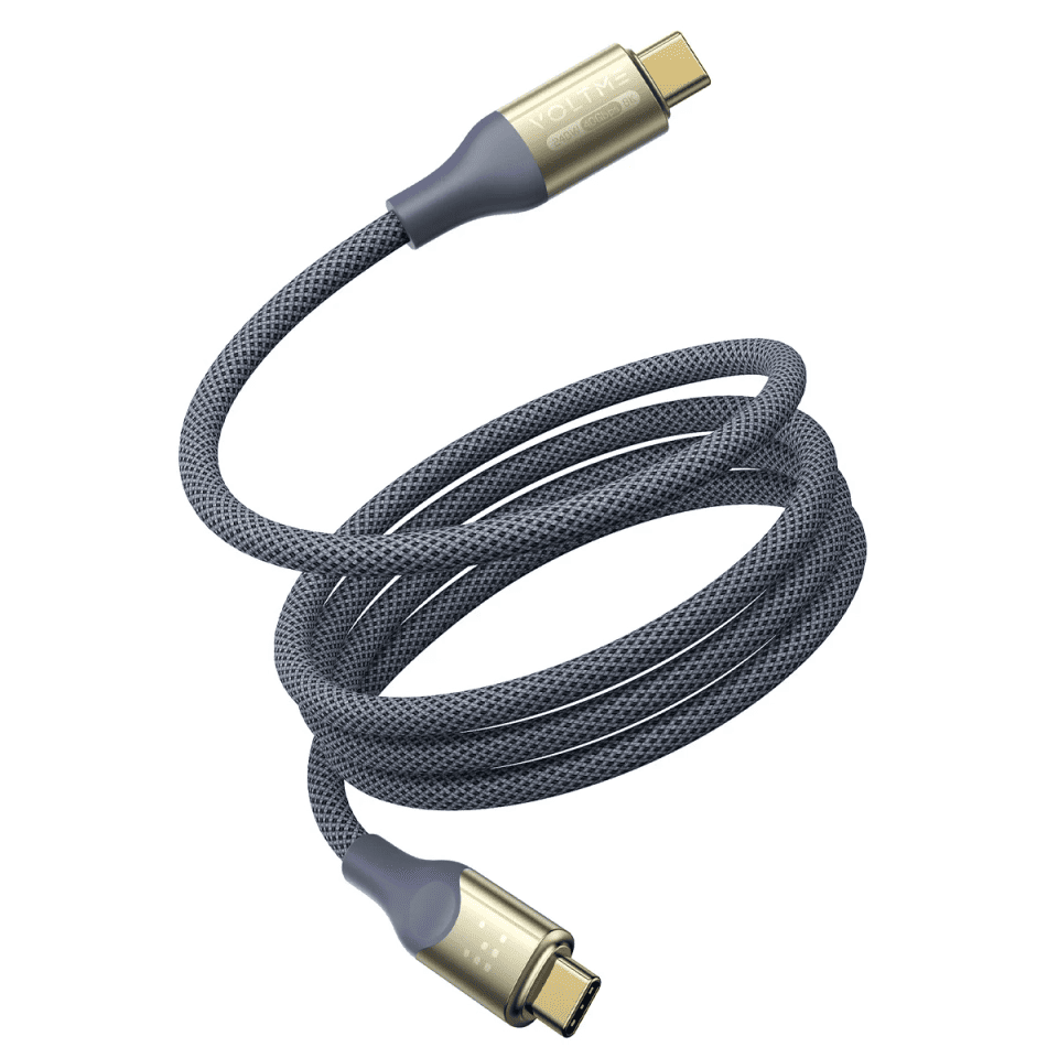 VOLTME PowerLink UTRON USB4.0 USB-C to USB-C Fast Charging Cable (2M)