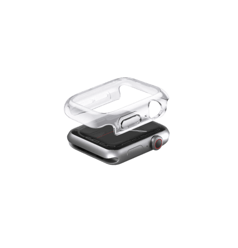 Uniq Garde Hybrid Case Apple Watch with Shield Screen Protection 41MM - Dove Clear