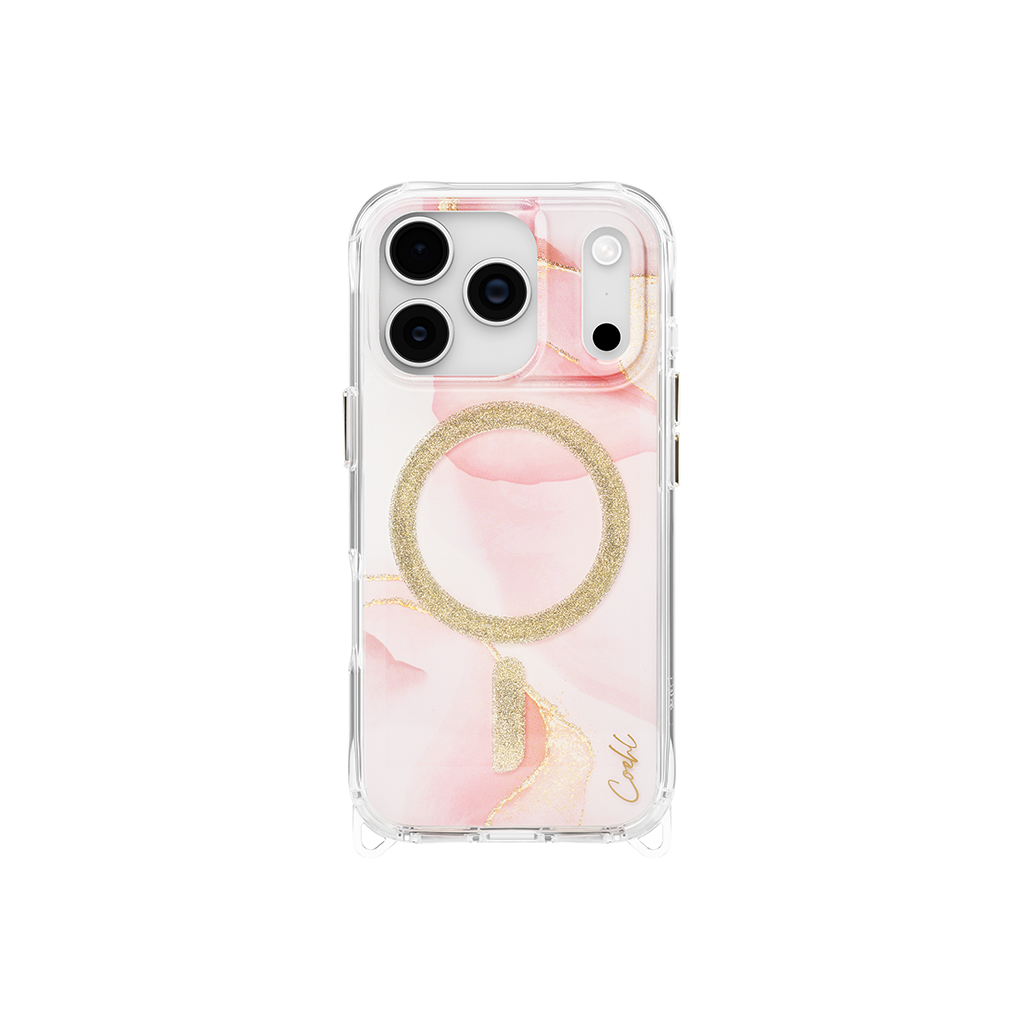 Uniq COEHL AERIS iPhone 17 Pro MagClick Magnetic Charging Compatible - Soft Pink