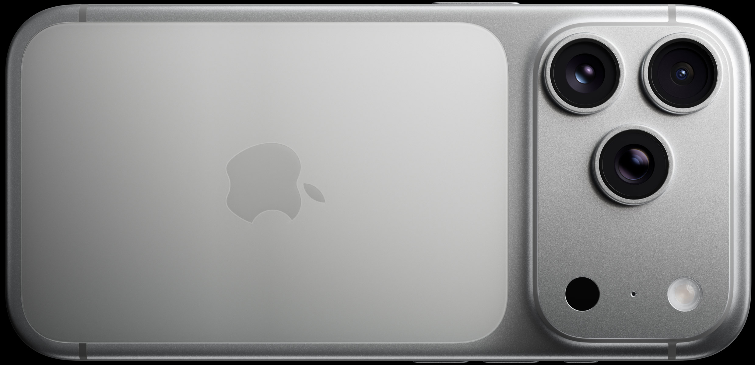 Back view of Apple iPhone 17 Pro highlighting premium rear design