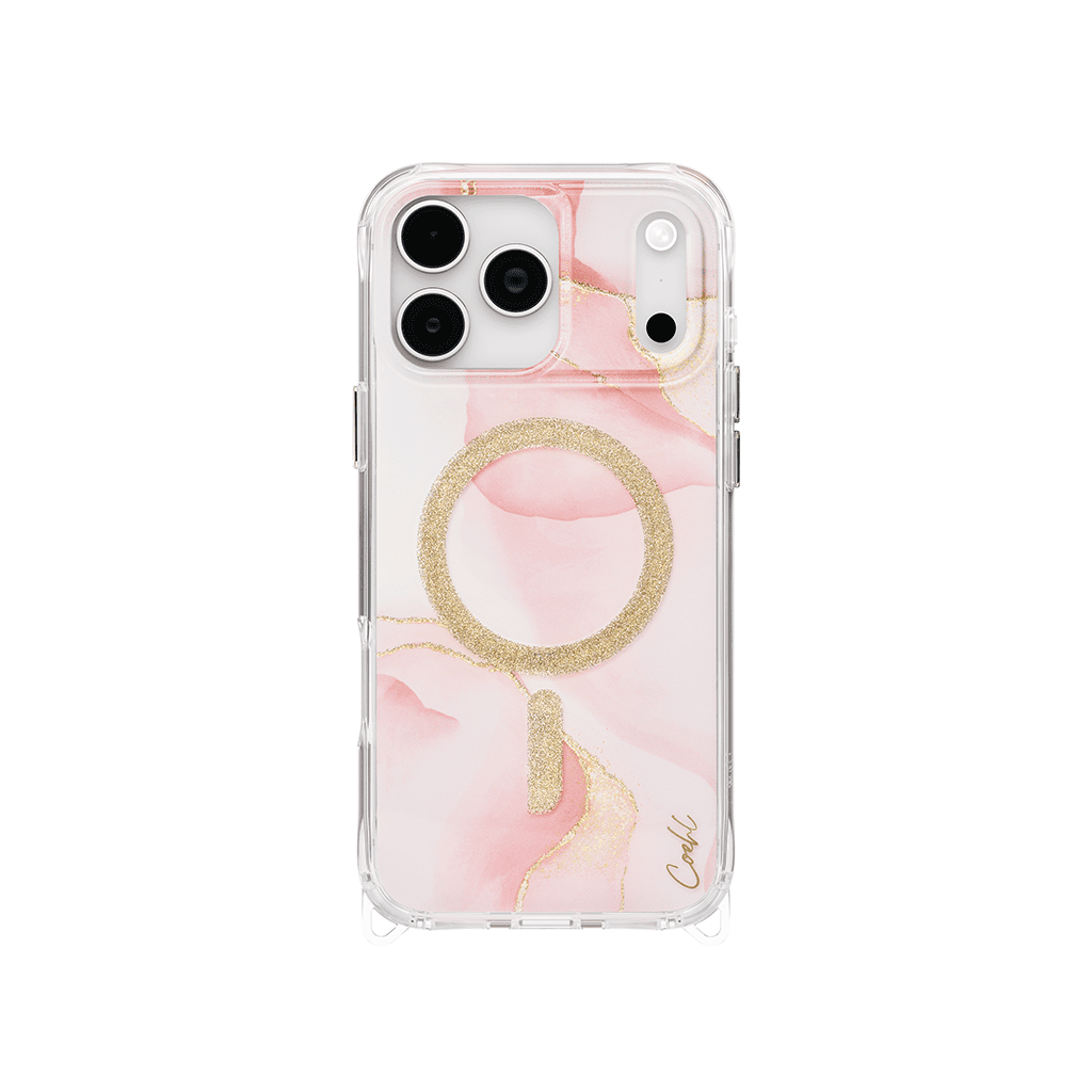 Uniq COEHL AERIS iPhone 17 Pro Max MagClick Magnetic Charging Compatible - Soft Pink
