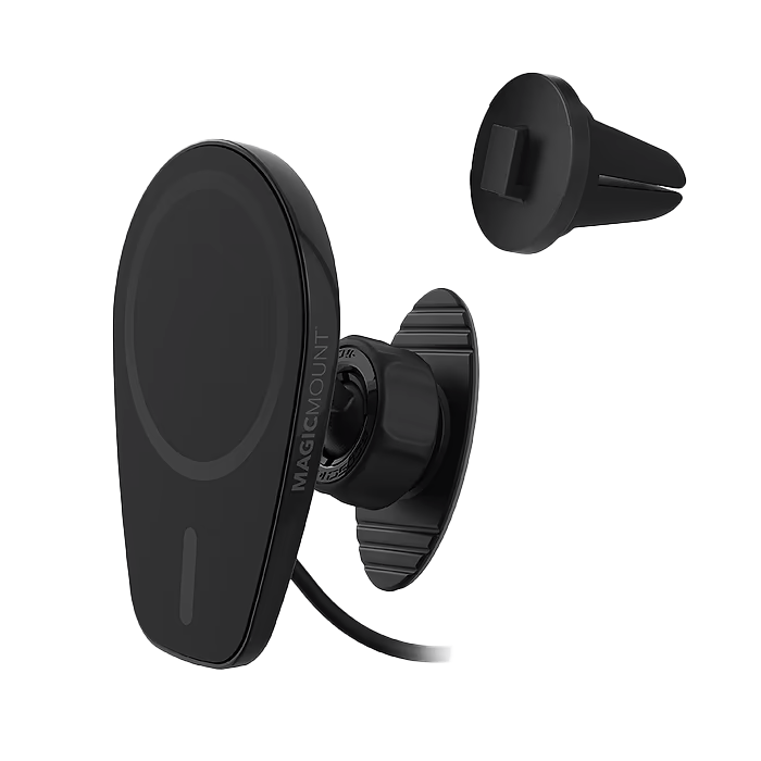 Scosche MagicMount Charge Dash/Vent Mount Phone Charger - Black
