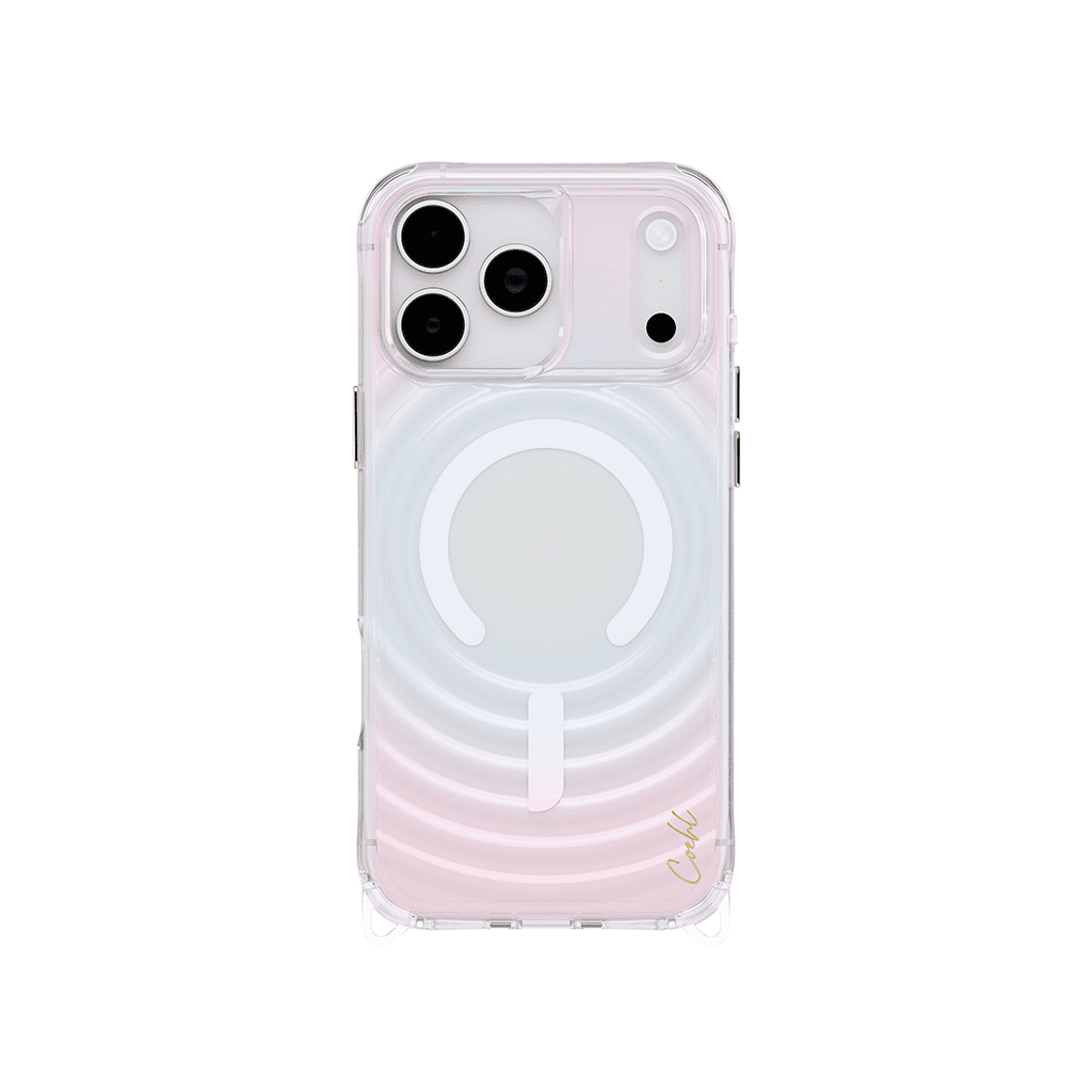 Uniq COEHL VÉLA iPhone 17 Pro Max MagClick Magnetic Charging Compatible - Iridescent