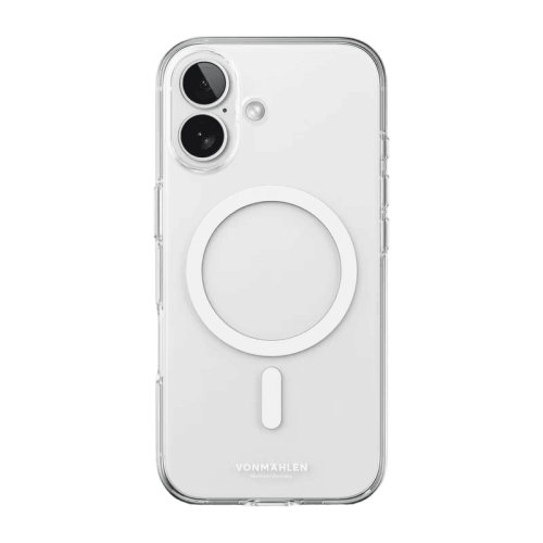 Vonmahlen Transparent Case 2 for iPhone 17 - White