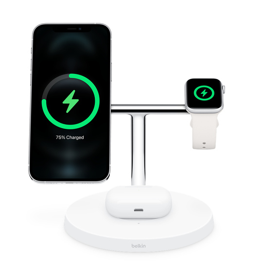 Belkin Boost Charge PRO 3-in-1 Wireless Charger with MagSafe
