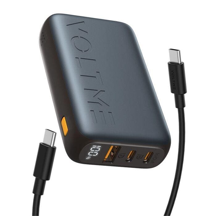 VOLTME Hypercore 10K Trio Power Bank - Deep Blue