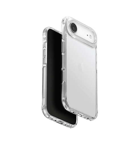 Uniq LifePro Xtreme True Clarity Slim Hybrid Case with Curved AirLite Corners for iPhone 17 Air - Crystal Clear