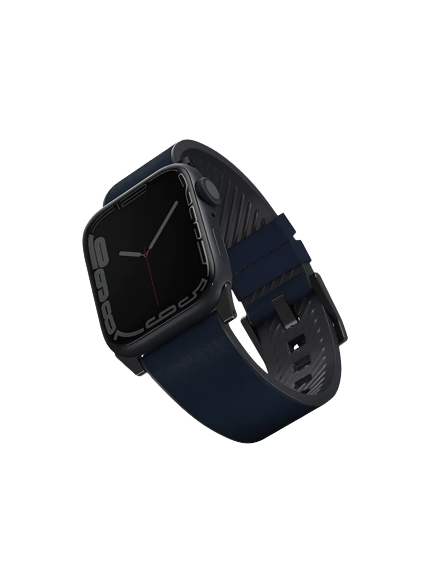 UNIQ STRADEN WATERPROOF LEATHER HYBRID APPLE WATCH STRAP 45/44/42MM