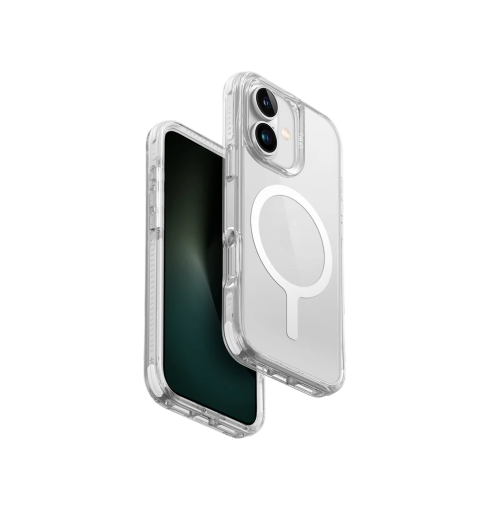 Uniq Combat Luminous Triple-Layered Protective Case for iPhone 16 - Lume White